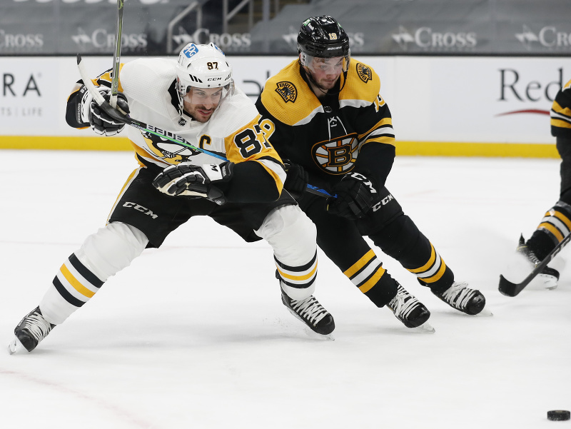 Sidney Crosby a Zach Senyshyn