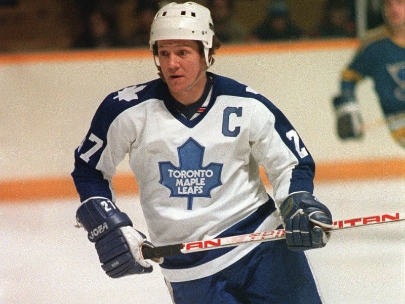 Darryl Sittler v drese Toronta Maple Leafs