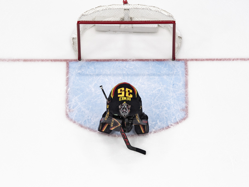Brankár Vancouveru Canucks Thatcher Demko