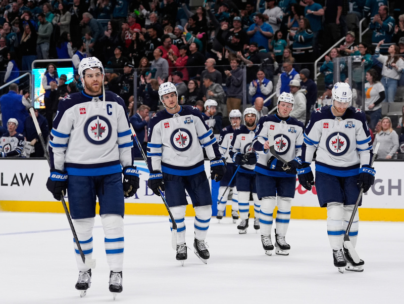 Sklamaní hráči Winnipegu Jets