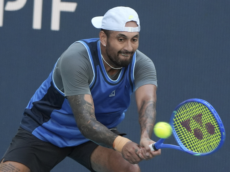 Nick Kyrgios na turnaji ATP v Miami