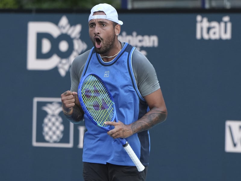 Nick Kyrgios na turnaji ATP v Miami