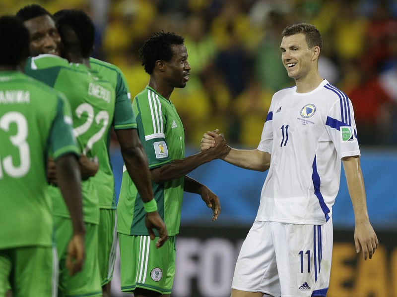 Zápas medzi Bosnou a Nigériou