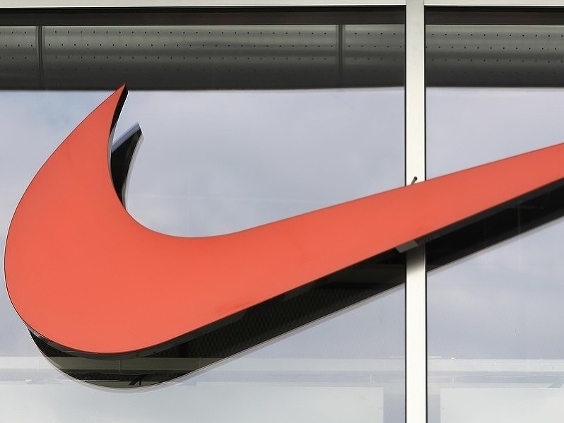 Logo značky Nike