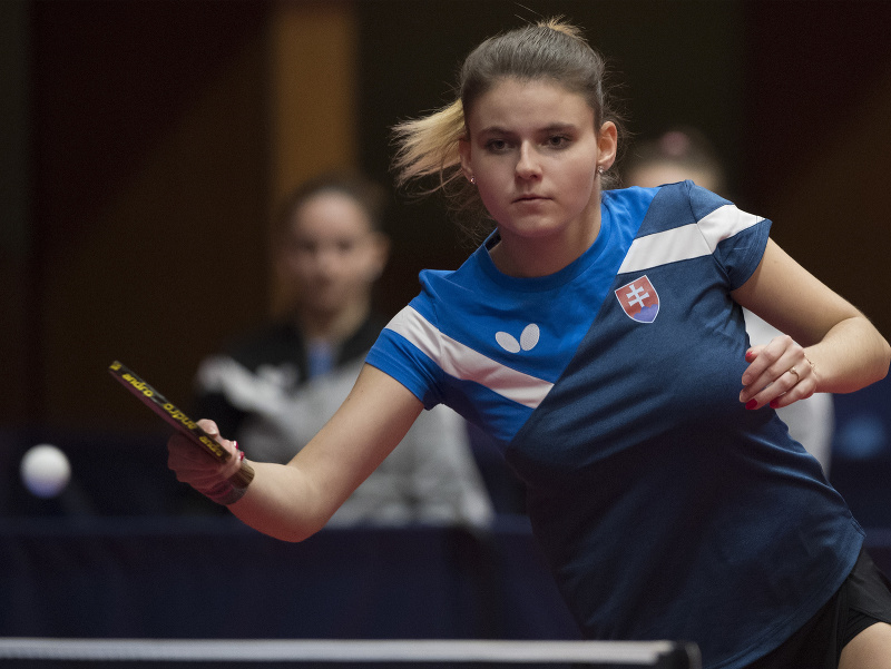 Slovenská reprezentantka v stolnom tenise Nikoleta Puchovanová