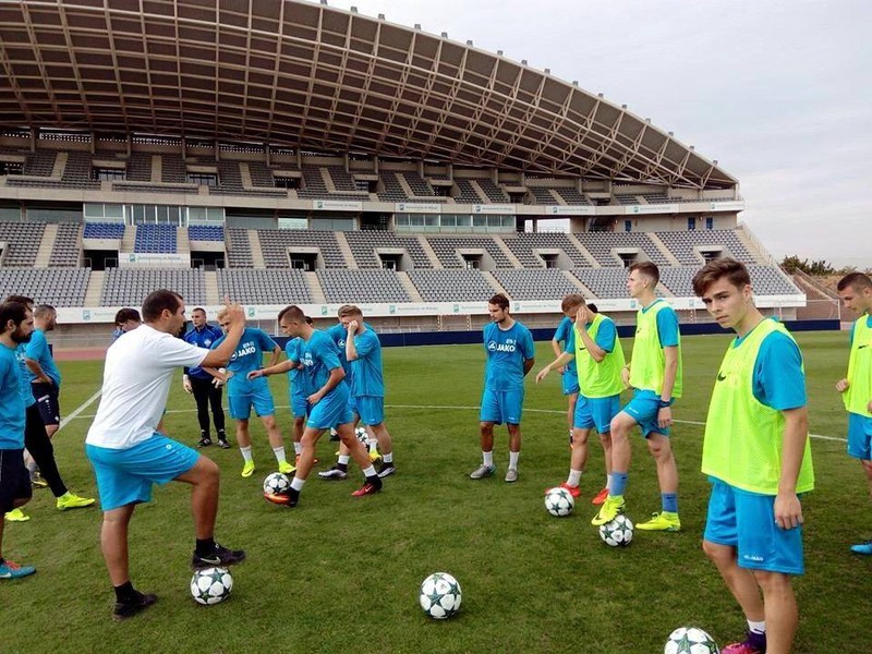 Mládežníci Nitry a oficiálny tréning na štadióne CF Málaga