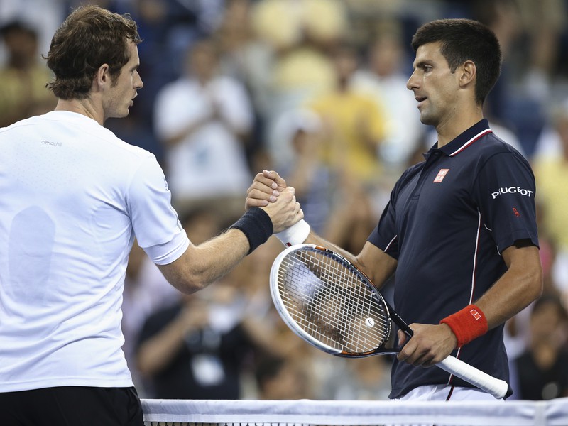 Novak Djokovič a Andy Murray