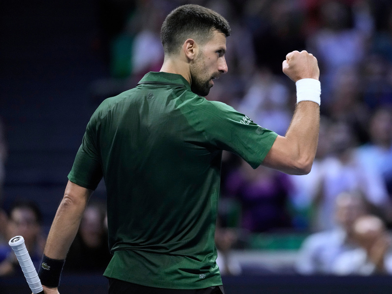 Srbský tenista Novak Djokovič