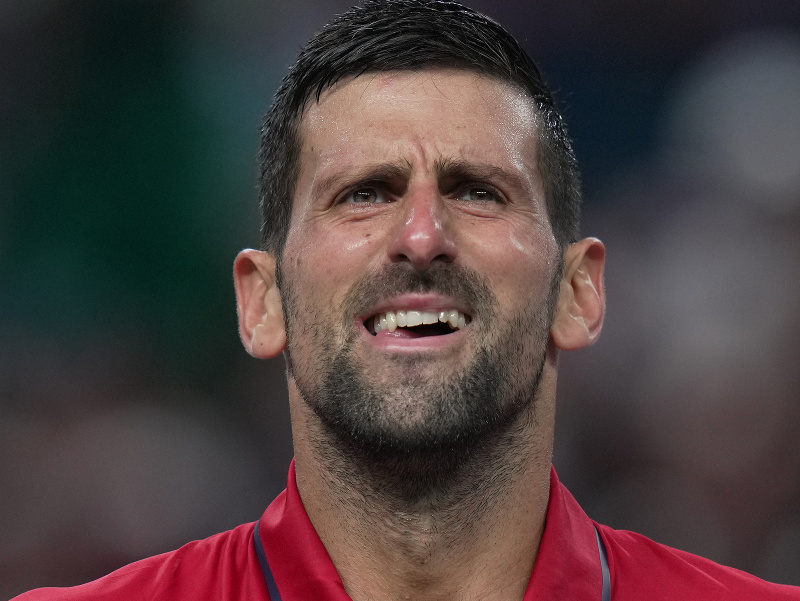 Srbský tenista Novak Djokovič