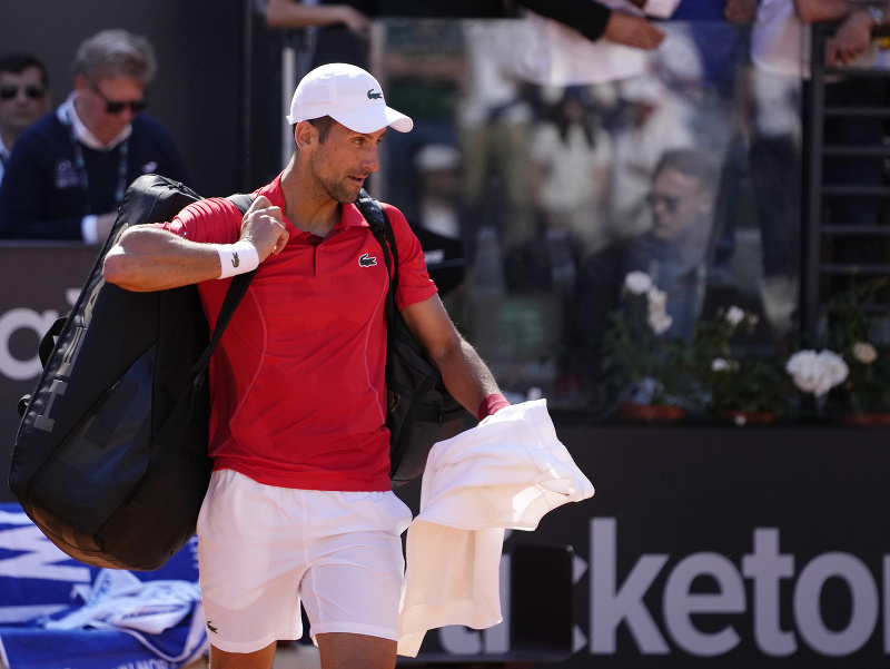 Srbský tenista Novak Djokovič