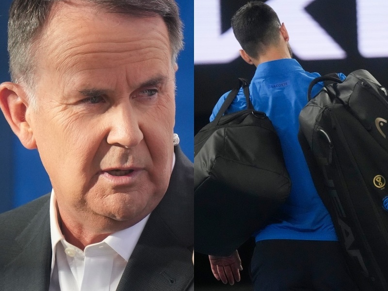 Austrálsky komentátor televíznej stanice Channel Nine Tony Jones sa ospravedlnil Novakovi Djokovičovi