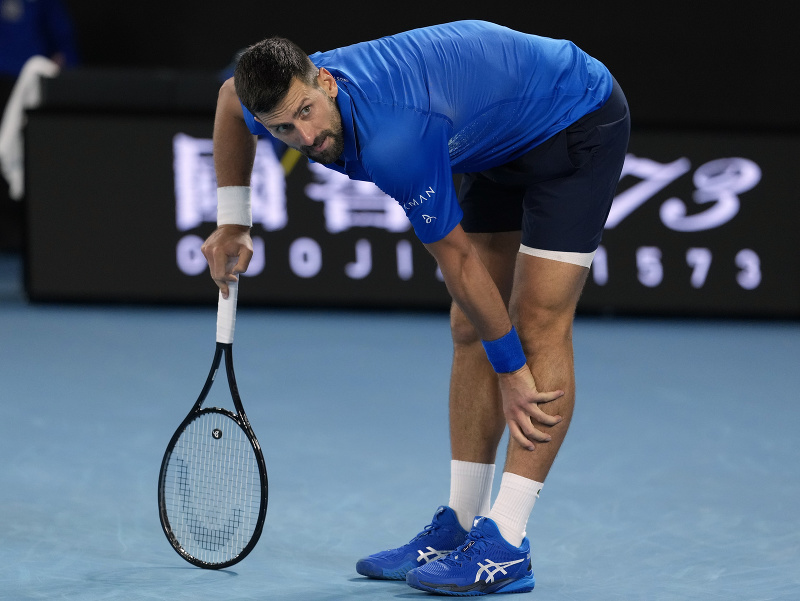 Srbský tenista Novak Djokovič