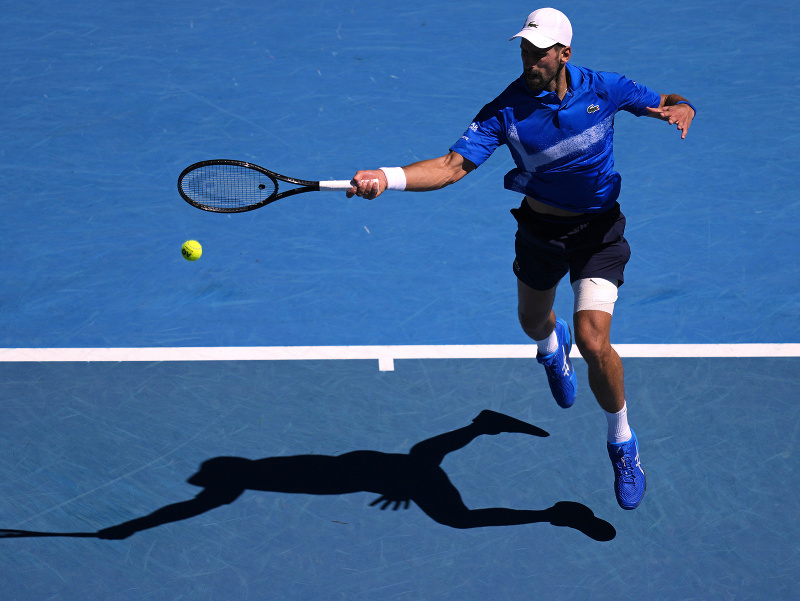 Srbský tenista Novak Djokovič
