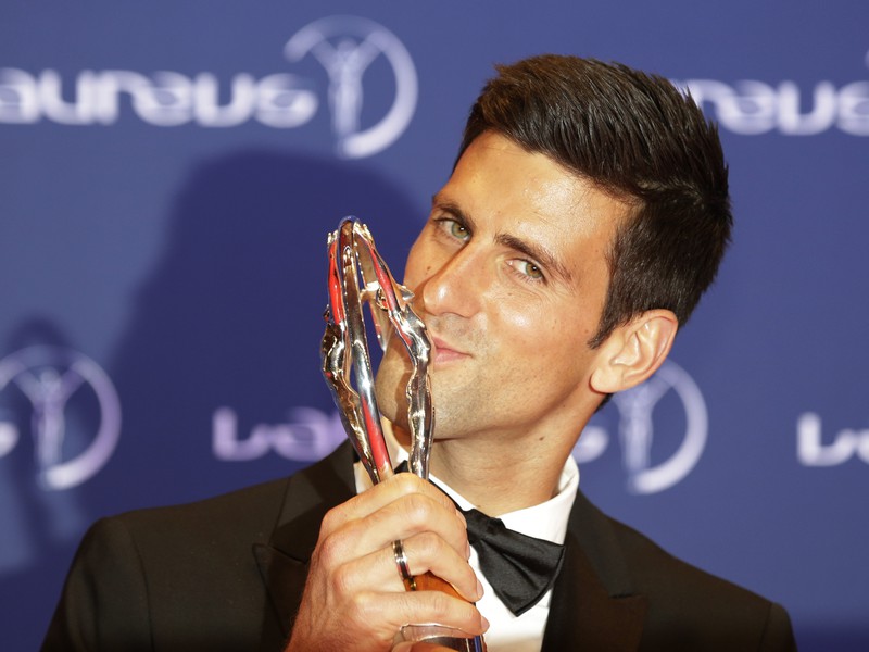 Novak Djokovič získal športového Oscara za rok 2015