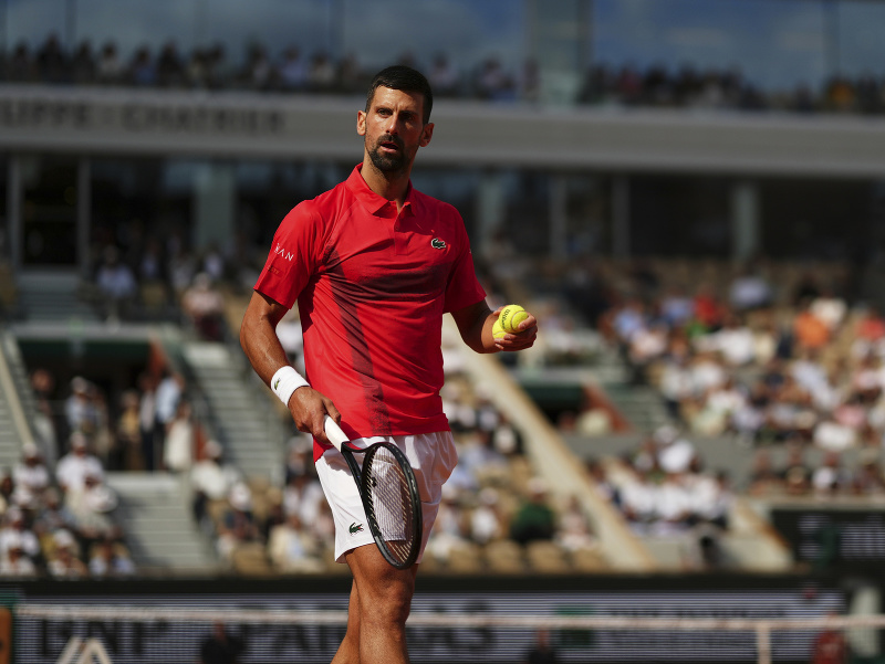 Srbský tenista Novak Djokovič