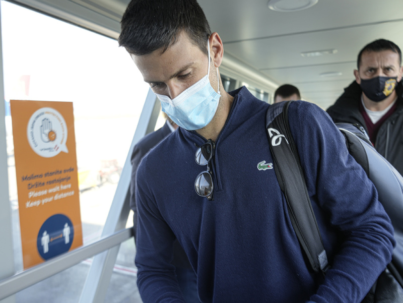Novak Djokovič sa vrátil do rodného Belehradu