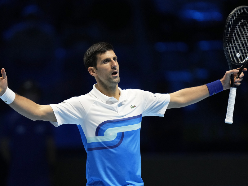 Srbský tenista Novak Djokovič
