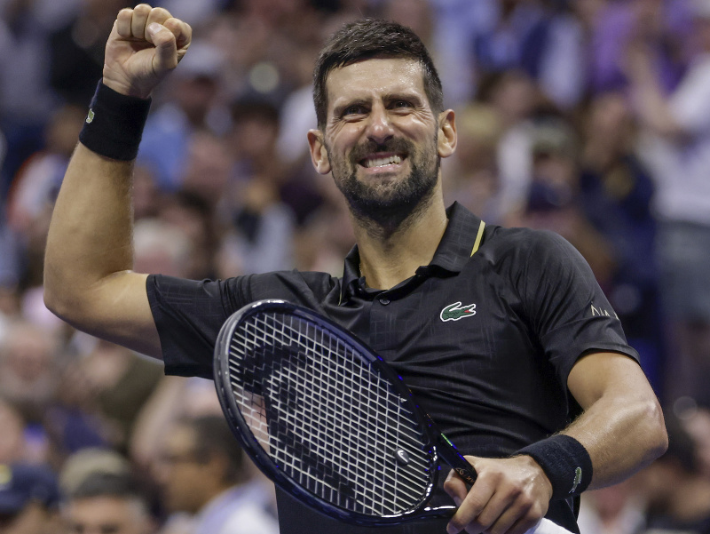 Srbský tenista Novak Djokovič 