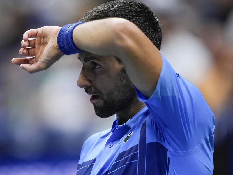 Srbský tenista Novak Djokovič