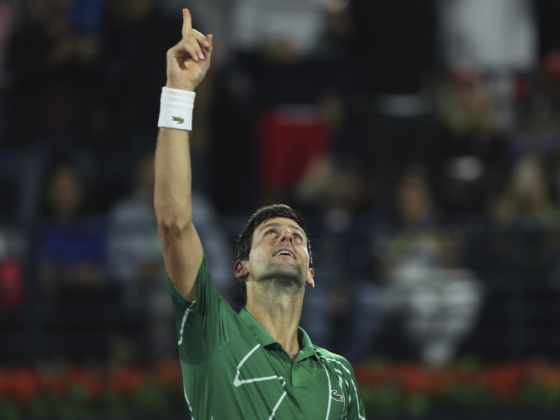 Novak Djokovič ovládol turnaj v Dubaji už po piatykrát