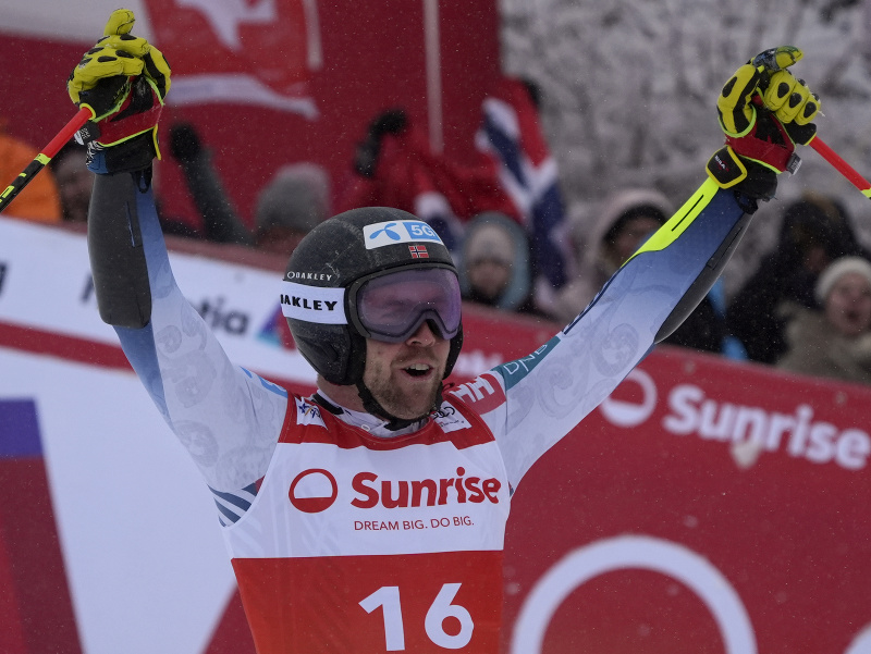 Aleksander Aamodt Kilde dosiahol v Adelbodene na druhé miesto v obrovskom slalome
