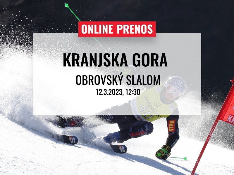 Druhé kolo obrovského slalomu v Kranjskej Gore