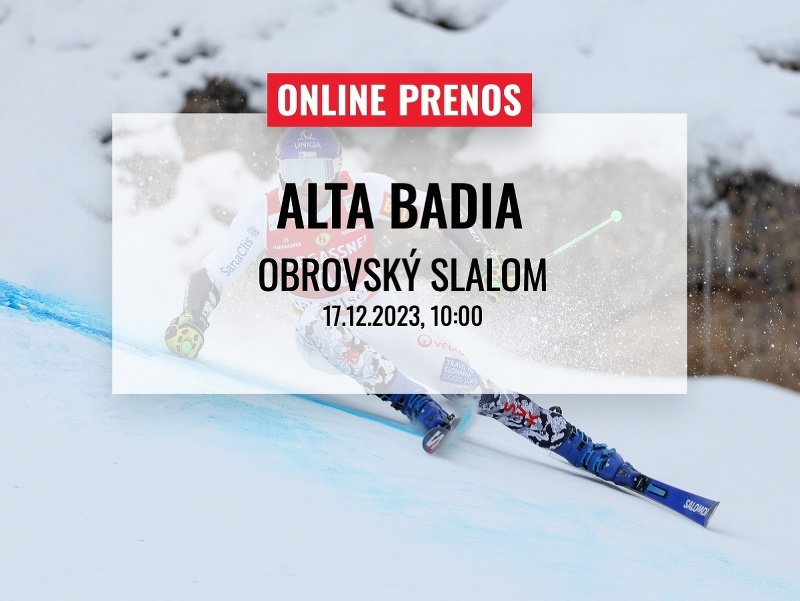 1. kolo obrovského slalomu mužov v Alta Badii