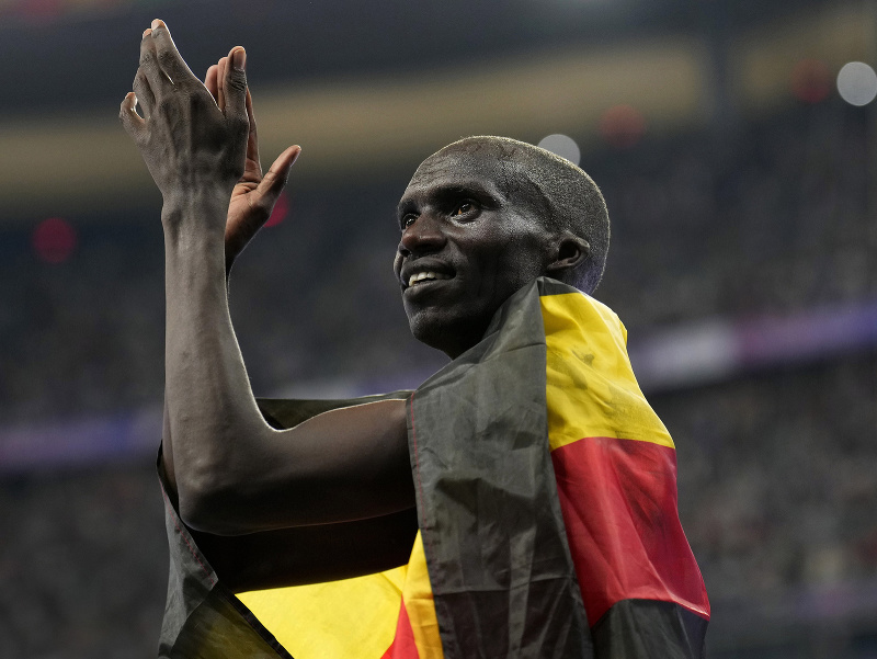 Ugandský bežec Joshua Cheptegei