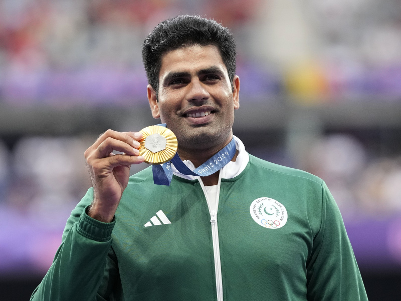 Pakistanský oštepár Arshad Nadeem