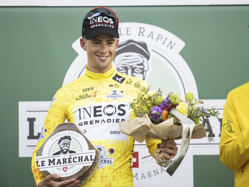 Samuel Watson oslavuje triumf