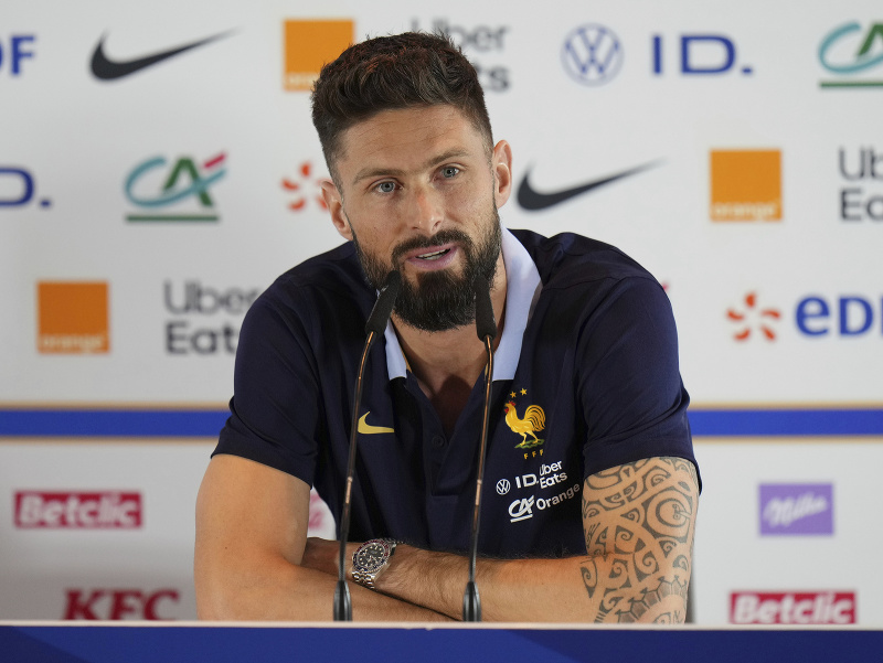 Francúzsky futbalový reprezentant Olivier Giroud