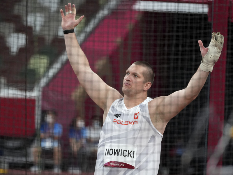 Wojciech Nowicki získal zlatú medailu v hode kladivom na OH 2020 v Tokiu