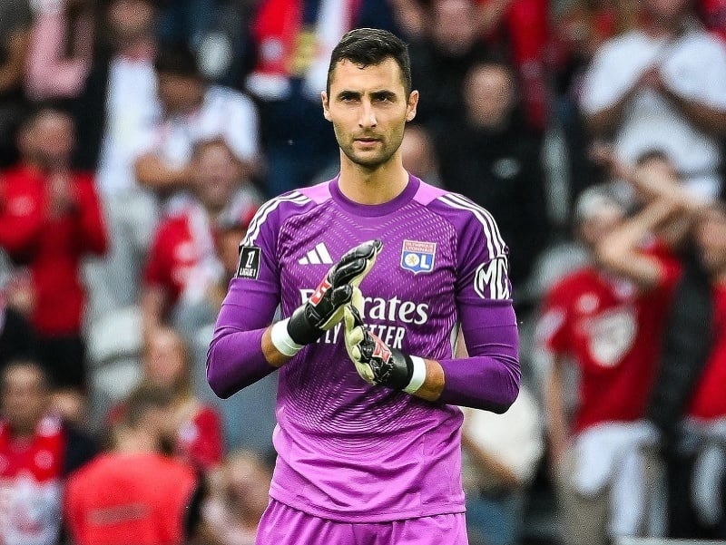 Slovenský brankár Dominik Greif