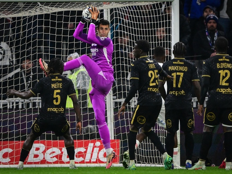 Dominik Greif počas zápasu Ligue 1