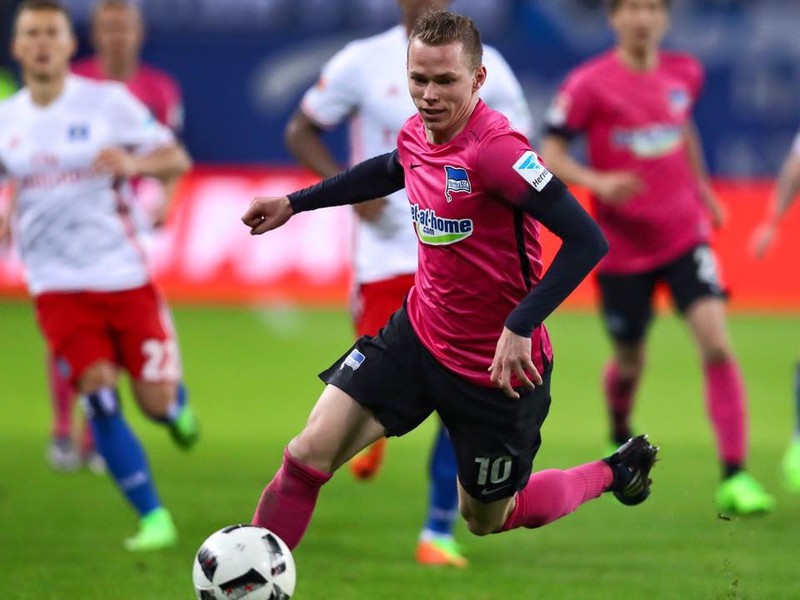 Ondrej Duda v drese Herthy Berlín