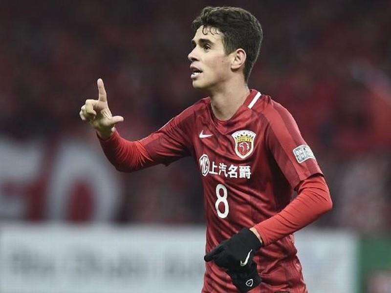 Óscar strelil v drese čínskeho klubu svoj premiérový súťažný gól
