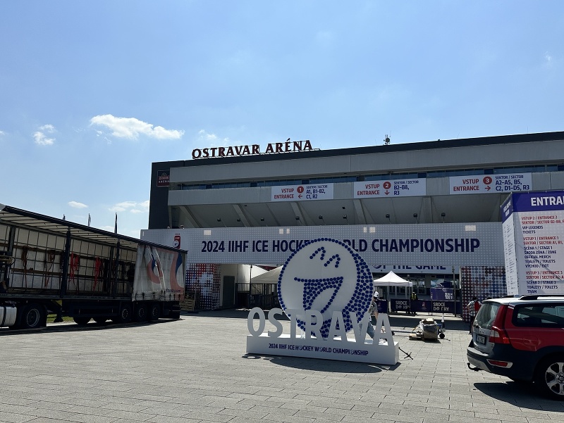 Ostravar Aréna - dejisko svetového šampionátu v hokeji 2024