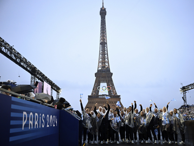 Diváci na otváracom ceremoniáli LOH 2024 v Paríži