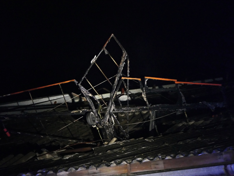 Malé lietadlo spadlo v utorok v katastri Petrovíc v okrese Bytča