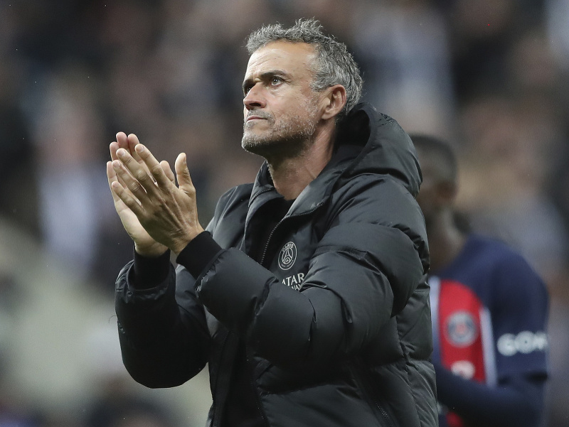 Luis Enrique, manažér PSG