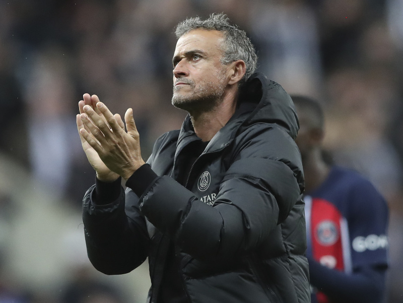 Luis Enrique, manažér PSG