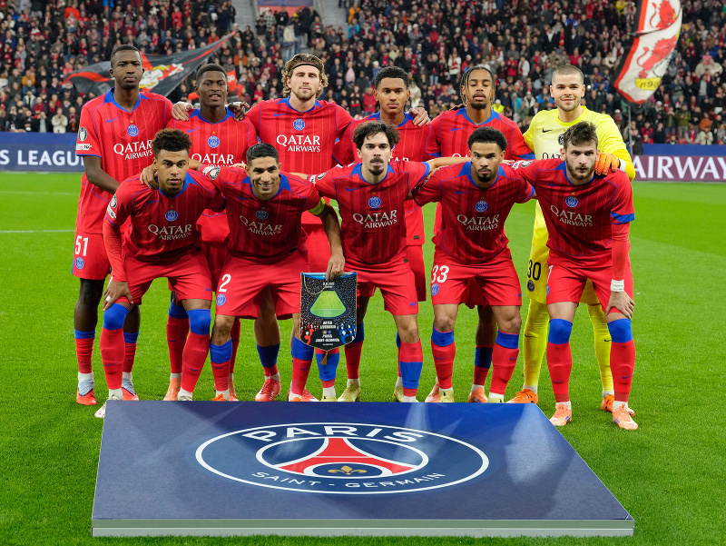 Futbalisti Paríž Saint-Germain pred zápasom Ligy majstrov