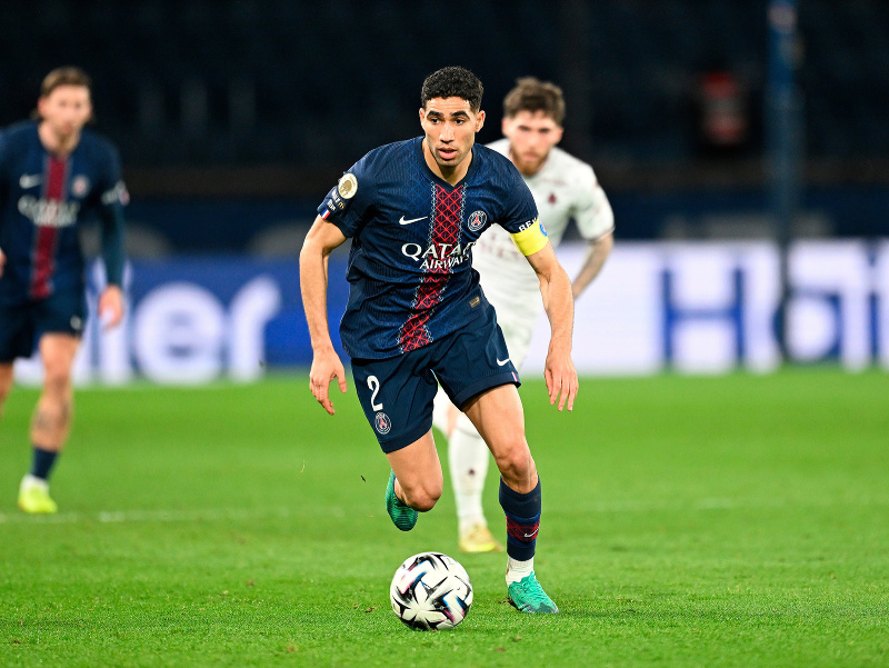 Marocký futbalista Achraf Hakimi