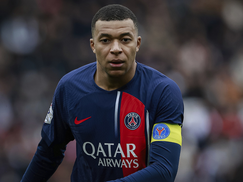 Kylian Mbappé v drese PSG