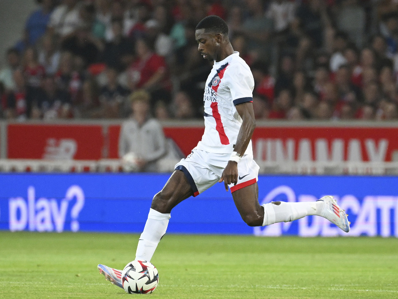 Útočník Paríž St. Germain Ousmane Dembélé