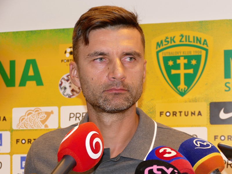 tréner MŠK Žilina Pavol Staňo