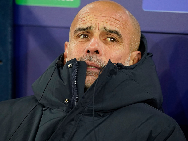 Tréner Pep Guardiola