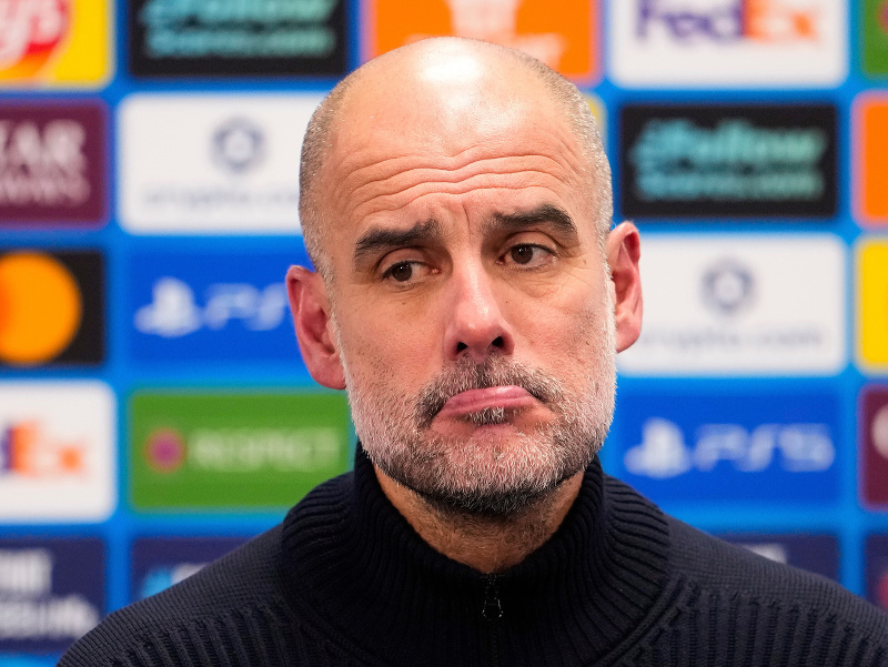 Tréner ManCity Pep Guardiola