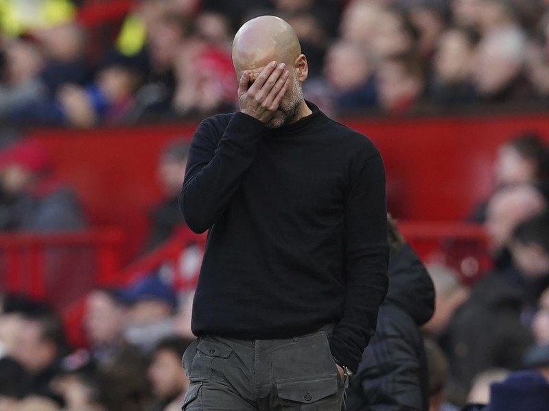  Tréner Manchester City Pep Guardiola