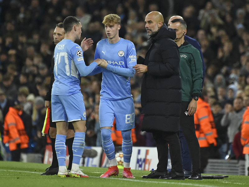 Tréner Manchestru City Pep Guardiola